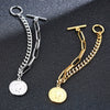 Wholesale Jewelry Titanium Steel Geometric 18K Gold Plated Electroplating Female Ins Style Bracelet