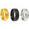 Wholesale Jewelry Titanium Steel Geometric Sculpted Men's Ring