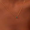 Wholesale Jewelry Titanium Steel Geometric Vintage Electroplating Ochain Pendant Necklace