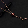 Wholesale Jewelry Titanium Steel Gold Color Pendant Necklace With Flower Pattern For Women Polished Box Chain