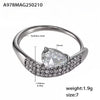 Wholesale Jewelry Titanium Steel Gold Plated Geometric Wide Face Ring For Women Light Luxury Style