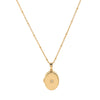 Wholesale Jewelry Titanium Steel Heart Shape Oil Drop Printing Electroplated Pendant Necklace
