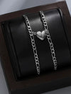Wholesale Jewelry Titanium Steel Magnetic Love Cuban Bracelet Geometric Fashion Electroplated For Women And Couple