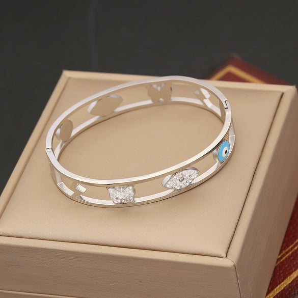 Wholesale Jewelry Titanium Steel Nonfading Electroplated Personality Bracelet