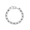 Wholesale Jewelry 316L Stainless Steel Regular Chain Hiphop Geometric Electroplating Unisex Necklace Bracelet