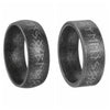 Wholesale Jewelry Titanium Steel Ring Distressed Style With Viking Loon Rune Letters Numbers Text Unisex