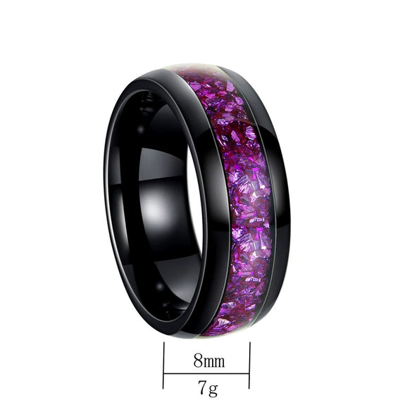 Wholesale Jewelry Titanium Steel Ring With Letters Numbers Text Pattern For Unisex Electroplated