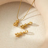 Wholesale Jewelry Titanium Steel Snake Bone Chain With Animal Zodiac Pattern For Women