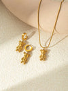 Wholesale Jewelry Titanium Steel Snake Bone Chain With Animal Zodiac Pattern For Women