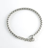 Wholesale Jewelry 316L Stainless Steel Square Geometric Electroplated Chain Bracelet For Unisex