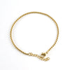 Wholesale Jewelry 316L Stainless Steel Square Geometric Electroplated Chain Bracelet For Unisex