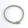 Wholesale Jewelry 316L Stainless Steel Square Geometric Electroplated Chain Bracelet For Unisex