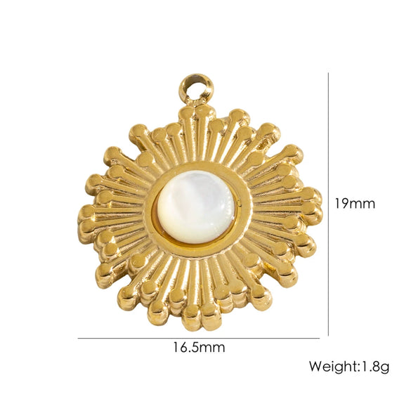 Wholesale Jewelry Titanium Steel Stainless Steel Oil Dripping Plants And Flowers Style Allmatch Jewelry Accessories