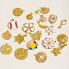Wholesale Jewelry Titanium Steel Stainless Steel Oil Dripping Plants And Flowers Style Allmatch Jewelry Accessories