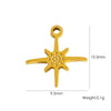 Wholesale Jewelry Titanium Steel Stainless Steel Oil Dripping Plants And Flowers Style Allmatch Jewelry Accessories