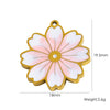 Wholesale Jewelry Titanium Steel Stainless Steel Oil Dripping Plants And Flowers Style Allmatch Jewelry Accessories