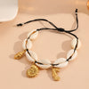 Wholesale Jewelry Titanium Steel Starfish Clown Fish Conch Pendant With Plants Flowers Pattern For Women