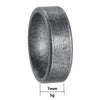 Wholesale Jewelry Titanium Steel Unisex Ring Bracelet With Ancient Silver Style And Letters Numbers Text Pattern Electroplated