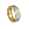 Wholesale Jewelry Titanium Steel Viking Geometric Pattern Electroplating Men's Ring And Bracelet
