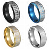 Wholesale Jewelry Titanium Steel Viking Geometric Pattern Electroplating Men's Ring And Bracelet