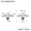 Wholesale Jewelry 316L Stainless Steel Zircon Drip Oil Industrious Little Bee Light Luxury Electroplated Necklace Bracelet Ring Earrings Set For Women