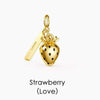 Wholesale Jewelry Tropical Fruit Geometric Pendant Necklace And Bracelet Copper Titanium Steel Electroplating Handmade