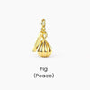 Wholesale Jewelry Tropical Fruit Geometric Pendant Necklace And Bracelet Copper Titanium Steel Electroplating Handmade