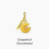 Wholesale Jewelry Tropical Fruit Geometric Pendant Necklace And Bracelet Copper Titanium Steel Electroplating Handmade