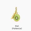 Wholesale Jewelry Tropical Fruit Geometric Pendant Necklace And Bracelet Copper Titanium Steel Electroplating Handmade