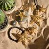 Wholesale Jewelry Vacation Simple Style Starfish 316 Stainless Steel  18K Gold Plated Star Rings
