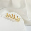 Wholesale Jewelry Vintage Geometric Copper Electroplated Earrings For Women
