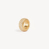 Wholesale Jewelry Vintage Geometric Copper Ring Pendant Ochain Necklace With Mixed Gemstone Inlay And Gold Plated