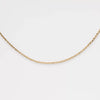Wholesale Jewelry Vintage Geometric Titanium Steel And Copper O Chain Necklace With Gold Plated Electroplating Treatment