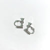 Wholesale Jewelry Vintage Highend Animal Zodiac Copper Electroplated Silver Needle Earrings For Women