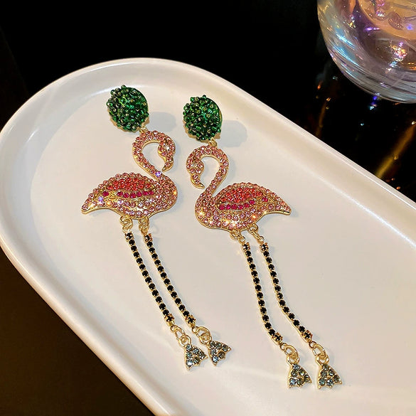 Wholesale Jewelry Vintage Highend Animal Zodiac Copper Electroplated Silver Needle Earrings For Women