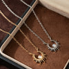 Wholesale Jewelry Vintage Minimalist Star Copper Electroplated Ochain Pendant Necklace