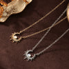 Wholesale Jewelry Vintage Minimalist Star Copper Electroplated Ochain Pendant Necklace