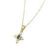Wholesale Jewelry Vintage Style Cross Copper Gold Plated Earrings And Necklace Set