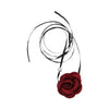 Wholesale Jewelry Vintage Style Flower Cloth Handmade Necklace For Women