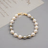 Wholesale Jewelry Vintage Style Geometric Imitation Pearl Ball Chain Necklace Handmade