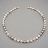 Wholesale Jewelry Vintage Style Geometric Imitation Pearl Ball Chain Necklace Handmade