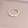 Wholesale Jewelry Vintage Style Oil Drop Copper Geometric Ring For Women