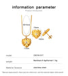 Wholesale Jewelry Vintage Style Simple Style Heart Shape 304 Stainless Steel Glass 18K Gold Plated Inlay Earrings Necklace