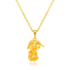 Wholesale Jewelry Vintage Style Zodiac Alloy Gold Plated Pendant For Women