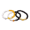 Wholesale Jewelry Volcanic Stone Alloy Geometric Bracelet
