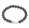 Wholesale Jewelry Volcanic Stone Geometric Manual Bracelet