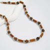 Wholesale Jewelry Wooden Beaded Geometric Bamboo Chain Necklace Handmade Male Accessories