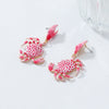 Wholesale Jewelry Zinc Alloy Animal Zodiac Pattern Electroplated Exaggerated Multi Layer Earrings For Women