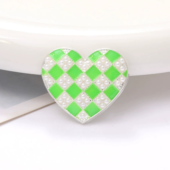 Wholesale Jewelry Zinc Alloy Dripping Oil Love Pattern Accessories