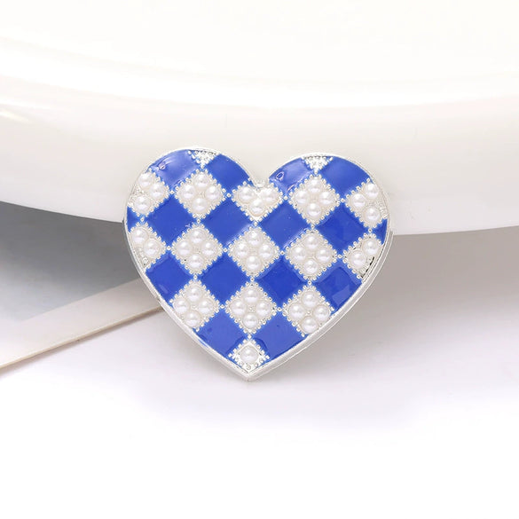 Wholesale Jewelry Zinc Alloy Dripping Oil Love Pattern Accessories